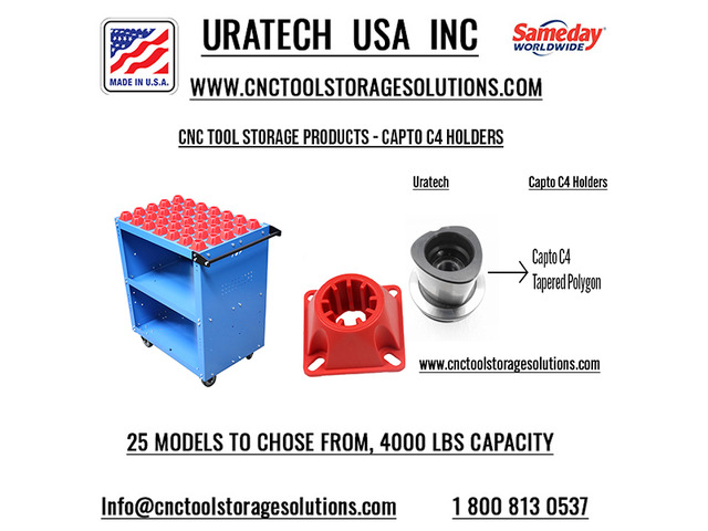 Uratech : High-Quality CNC Tool Storage for CAPTO C4 holders