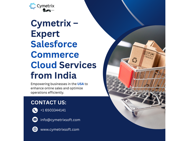 Salesforce Commerce Cloud Consultants In India