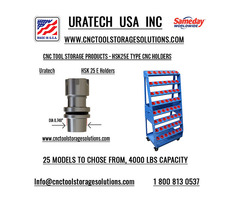 Uratech: High-Quality CNC Tool Storage for HSK25E holders