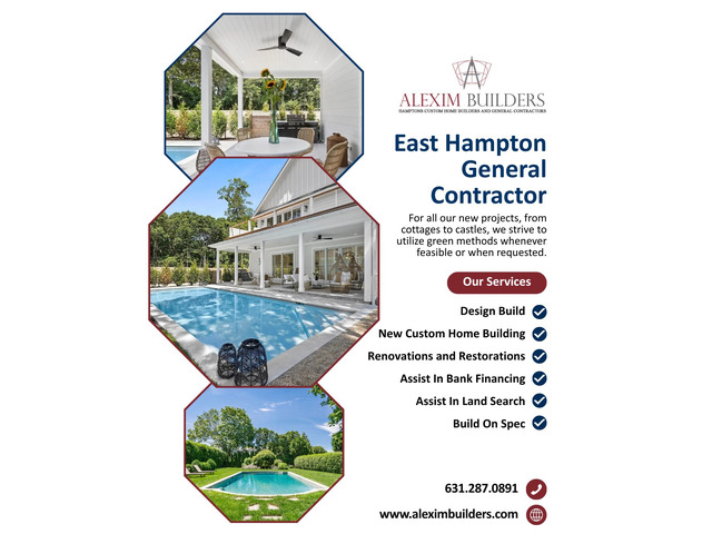 East hampton home builder