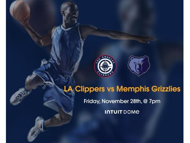 LA Clippers vs Memphis Grizzlies Tickets Nov 28