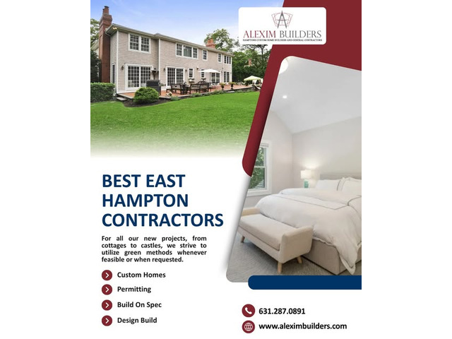 Custom home builders in east hampton