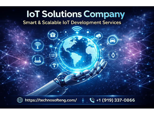 End-to-End IoT Solutions Company | Smart Technology Development
