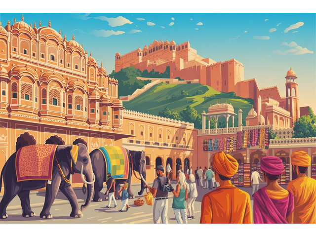 Jaipur Sightseeing Tour with Elejungle for Royal Heritage Lovers