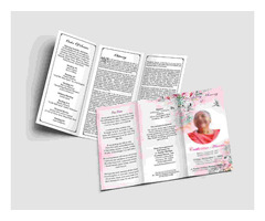 Funeral Program Design & Printing Services