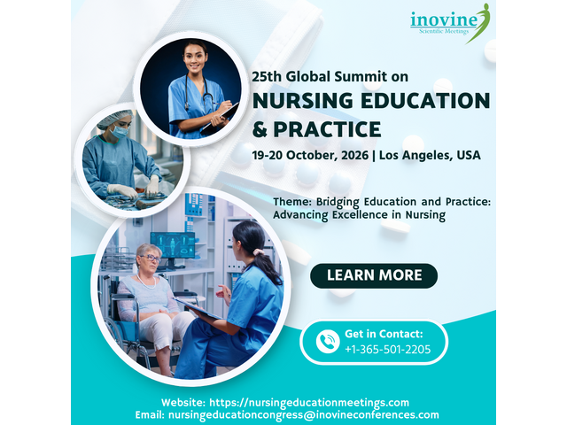 25th Global Summit on Nursing Education and Practice (GSNEP 2026)