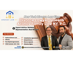 Divorce Lawyer Queens Aronov Family Law NY, P.C.