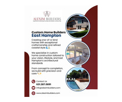 Custom home builders in east hampton