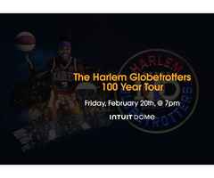 The Harlem Globetrotters Tickets Feb 20