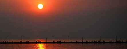 Indischer Ozean Sonnenuntergang