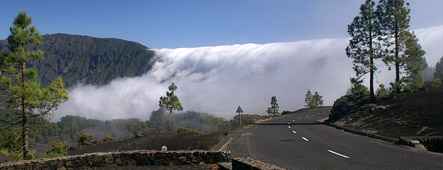 la palma wolken