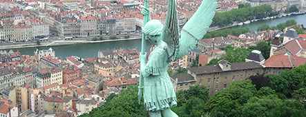 Lyon Altstadt von Notre Dame de Fouvière