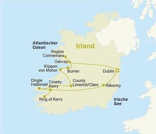 7-tägige Irland Rundreise