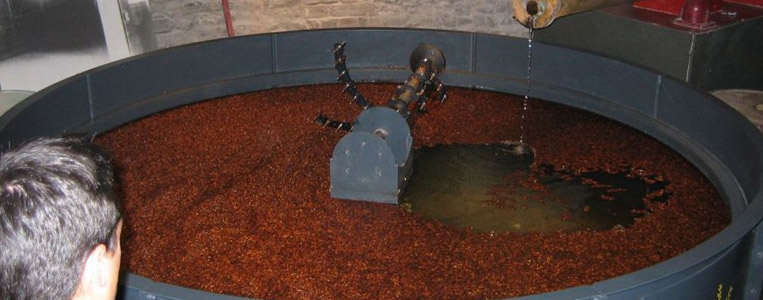 Unabdingbar für die Whiskyherstellung: Die Maische