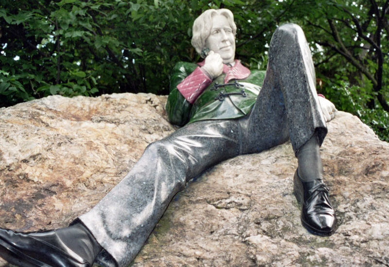 Oscar Wilde Skulptur