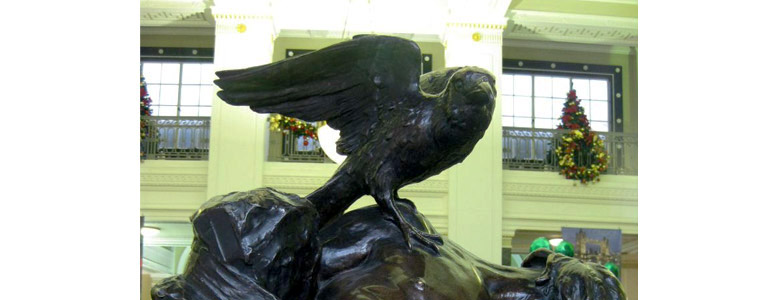 Das GPO ist Hauptschauplatz des Osteraufstandes von 1916