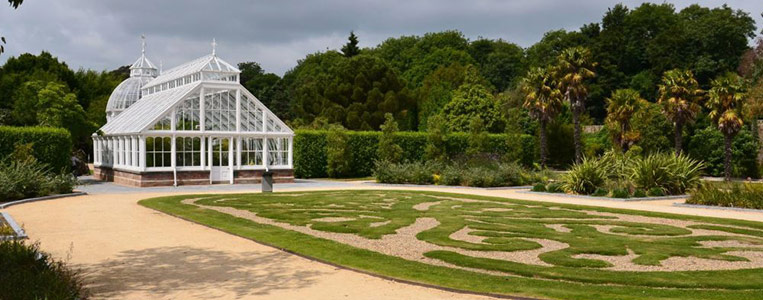 Das viktorianische Gewächshaus im Botanischen Garten