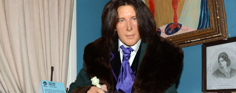 Wachsfigur von Oscar Wilde