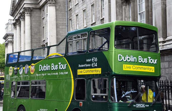 Stadtrundfahrt in Dublin: Von der Initiative