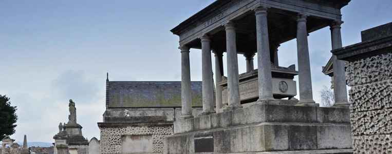 Tempel im Miniaturformat: Die Cusack Gruft