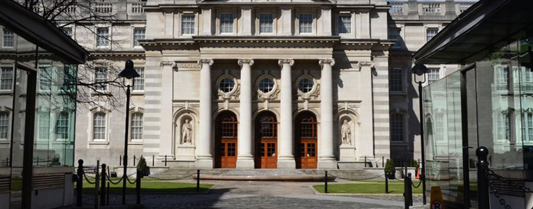 Der prachtvolle Eingangsbereich