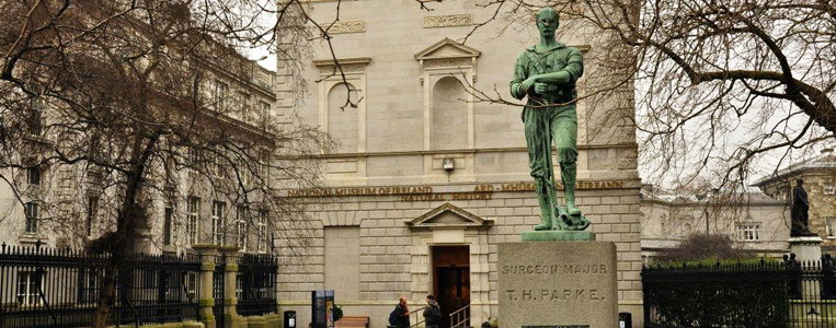 Eingang des Natural History Museum of Ireland