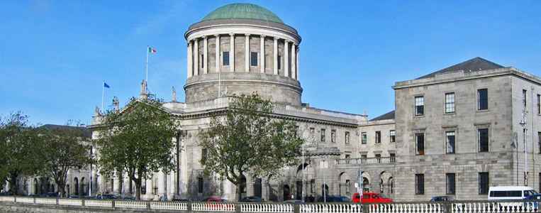 Four Courts aus östlicher Richtung