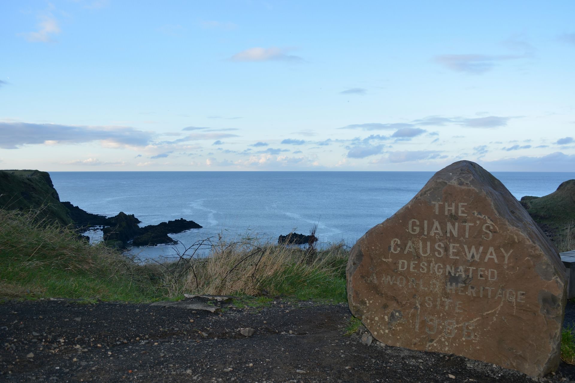 giants causeway sign