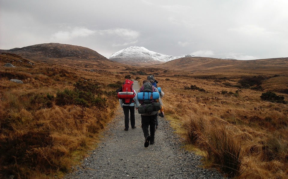 In Irland gibt es viele verschiedene Wanderwege