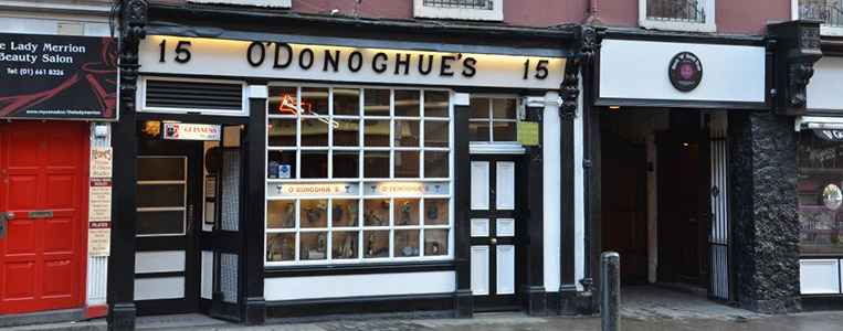 O'Donoghue's Pub in der Merrion Row: Wiege aller No-Nay-Never