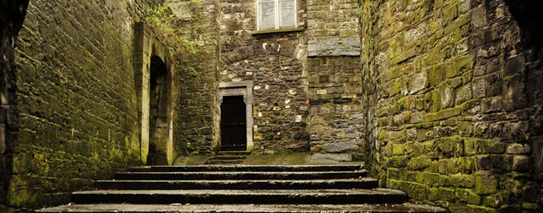 Dublins einziges erhaltenes mittelalterliches Stadttor: St. Audoen's Arch