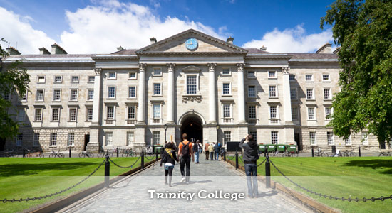 Trinity College & Library – Ein Muss für jeden Dublin-Besucher ist diese Sehenswürdigkeit