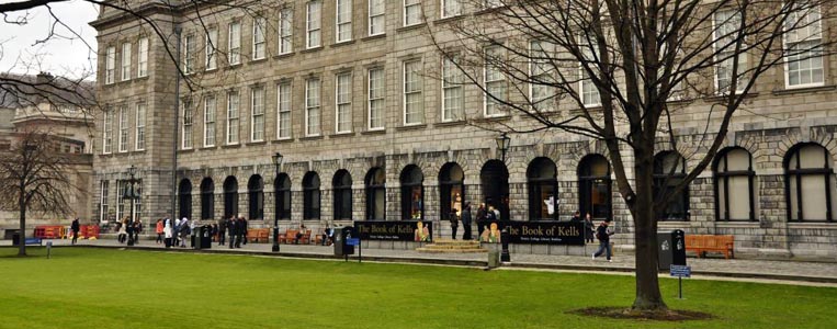 Die alte Bibliothek des Trinity College