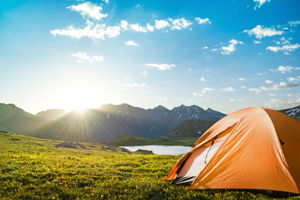 Camping in Irland