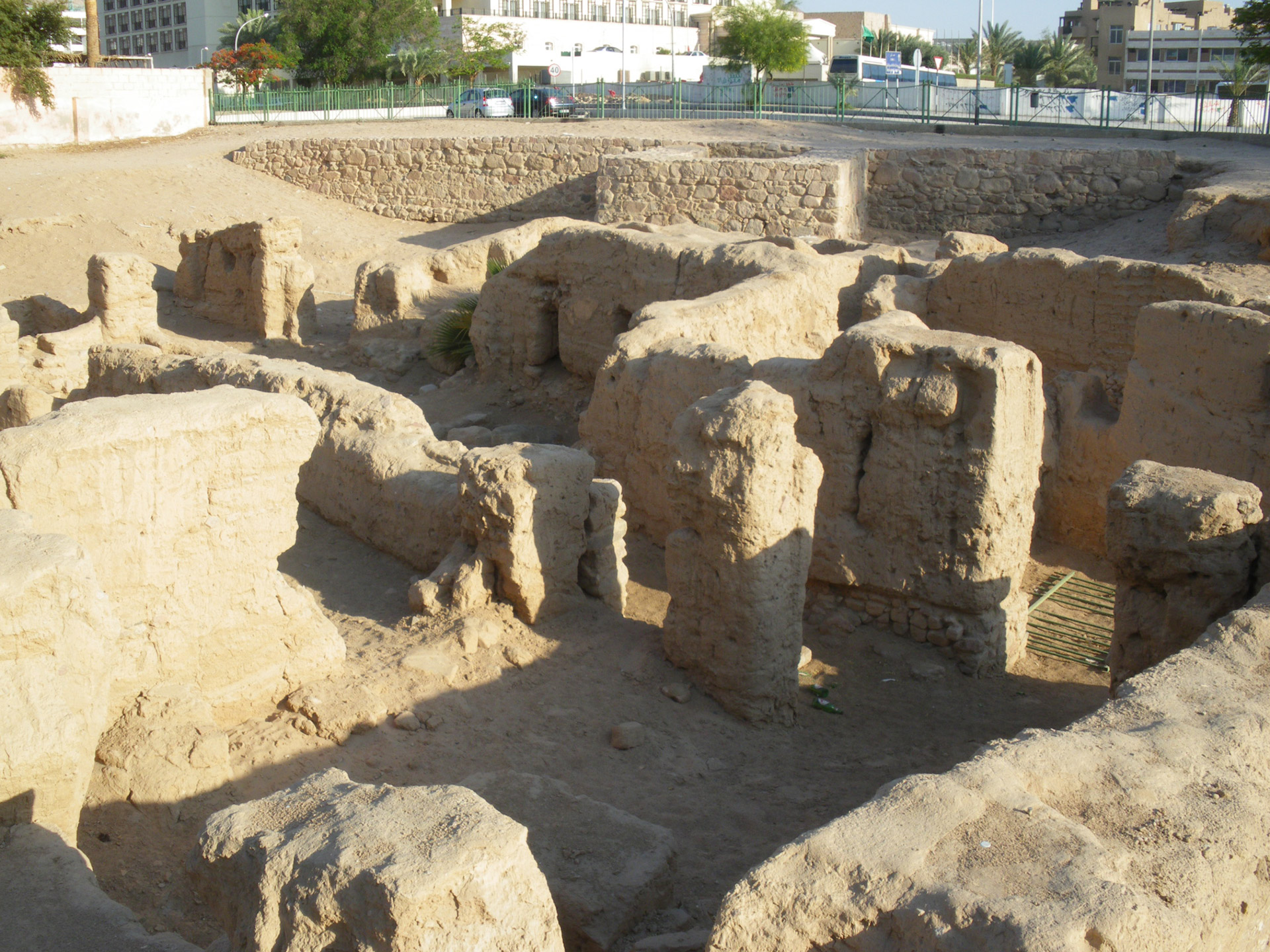 aqaba frühzeitliche kirche ruine