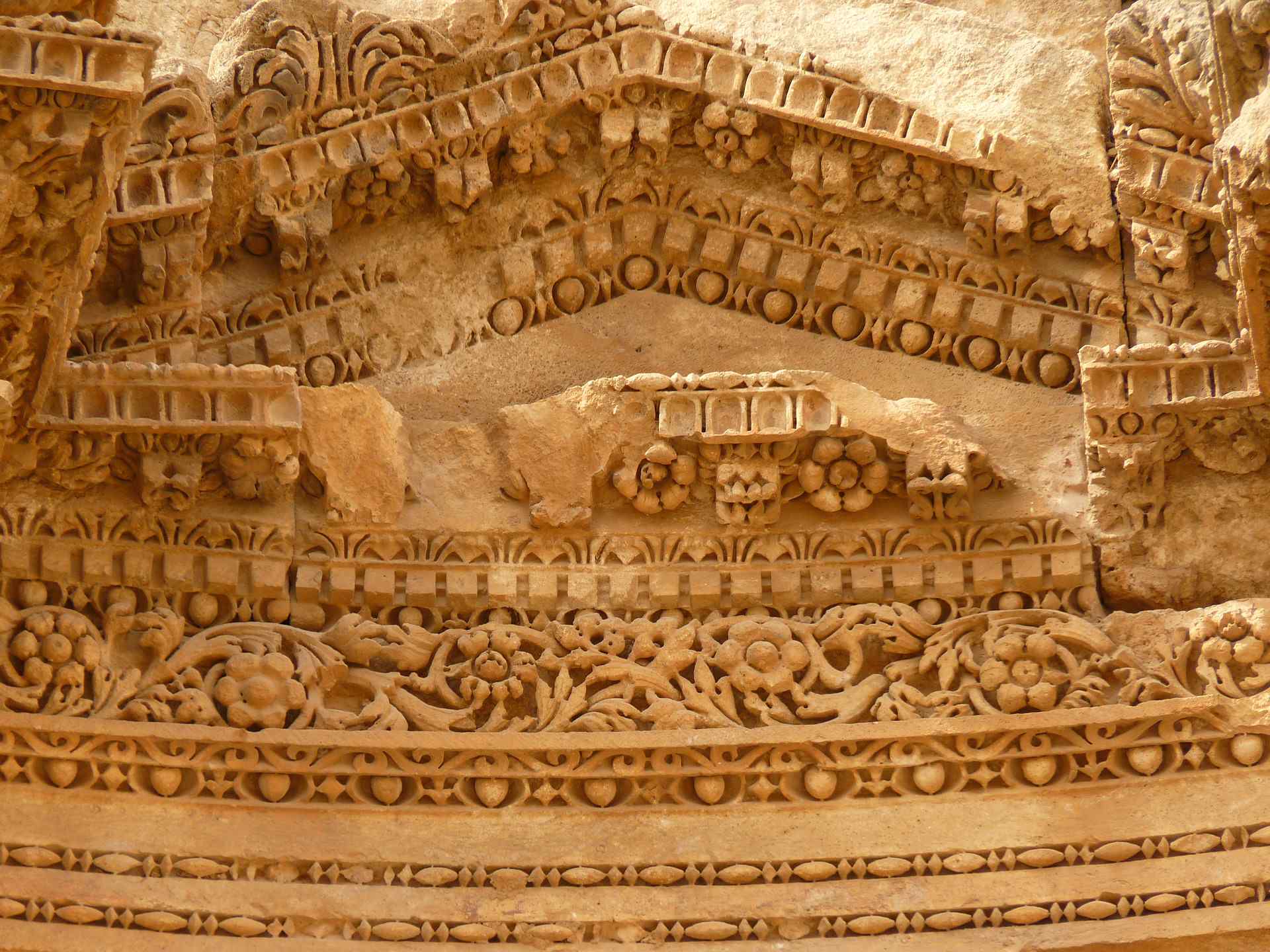 gerasa artemis tempel detail