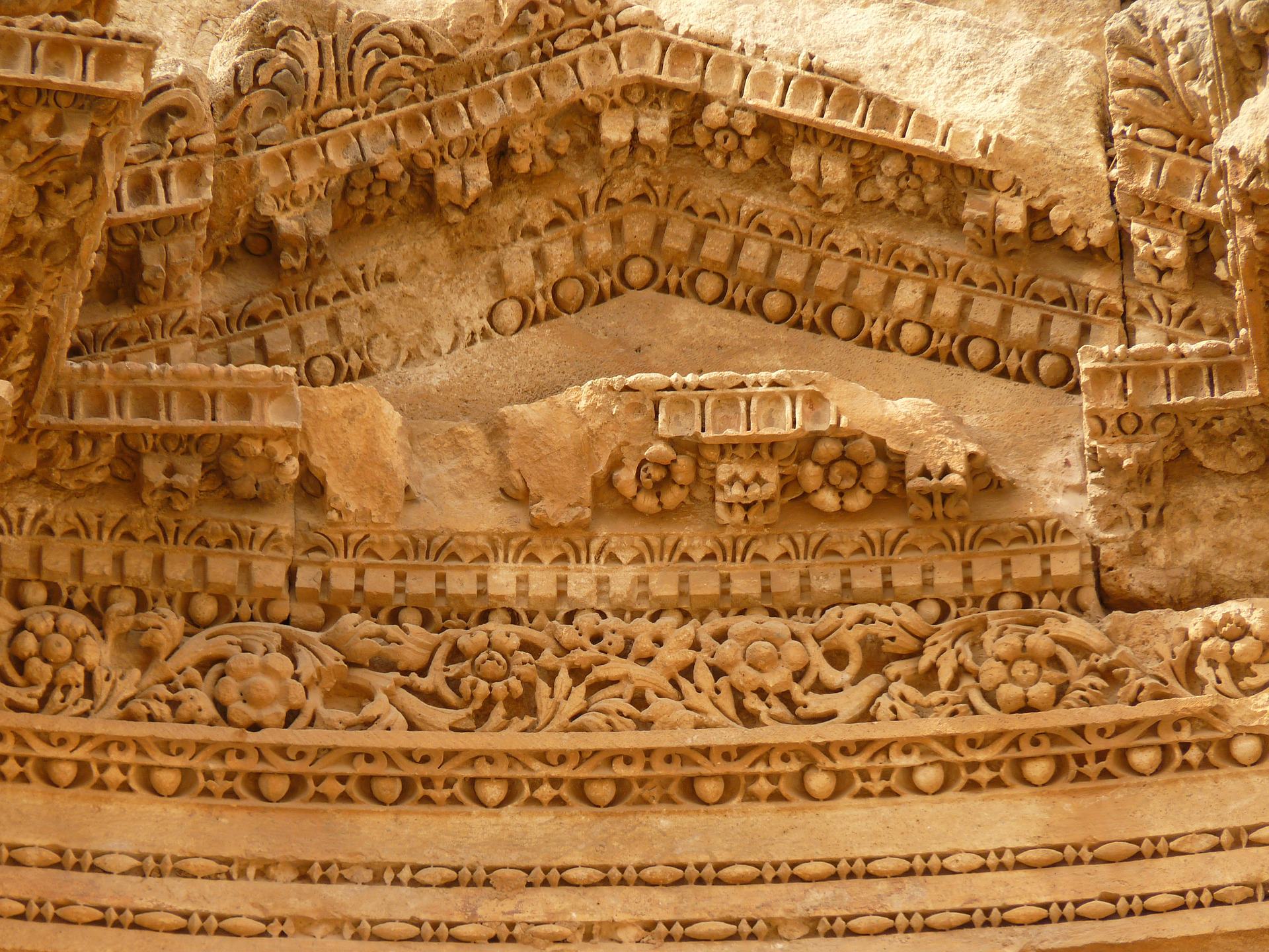 gerasa artemis tempel detail