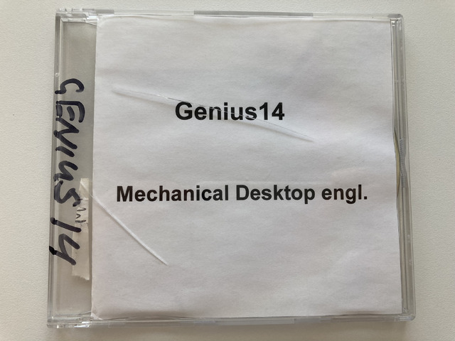 Genius 14 und Mechanical Desktop engl. Genius 14 und Mechanical Desktop engl.