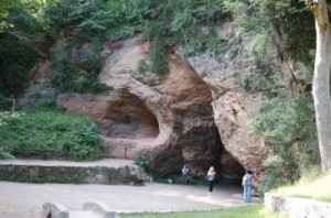 Gutmannshöhle bei Sigulda in Lettland Gutmannshöhle bei Sigulda, (c) bretagne_32, pixelio.de