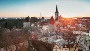 Estlands Hauptstadt Tallinn
