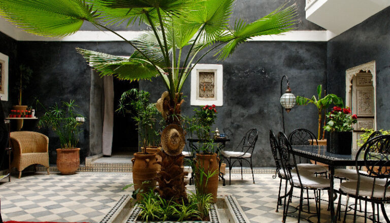 Patio des Riad Menzeh