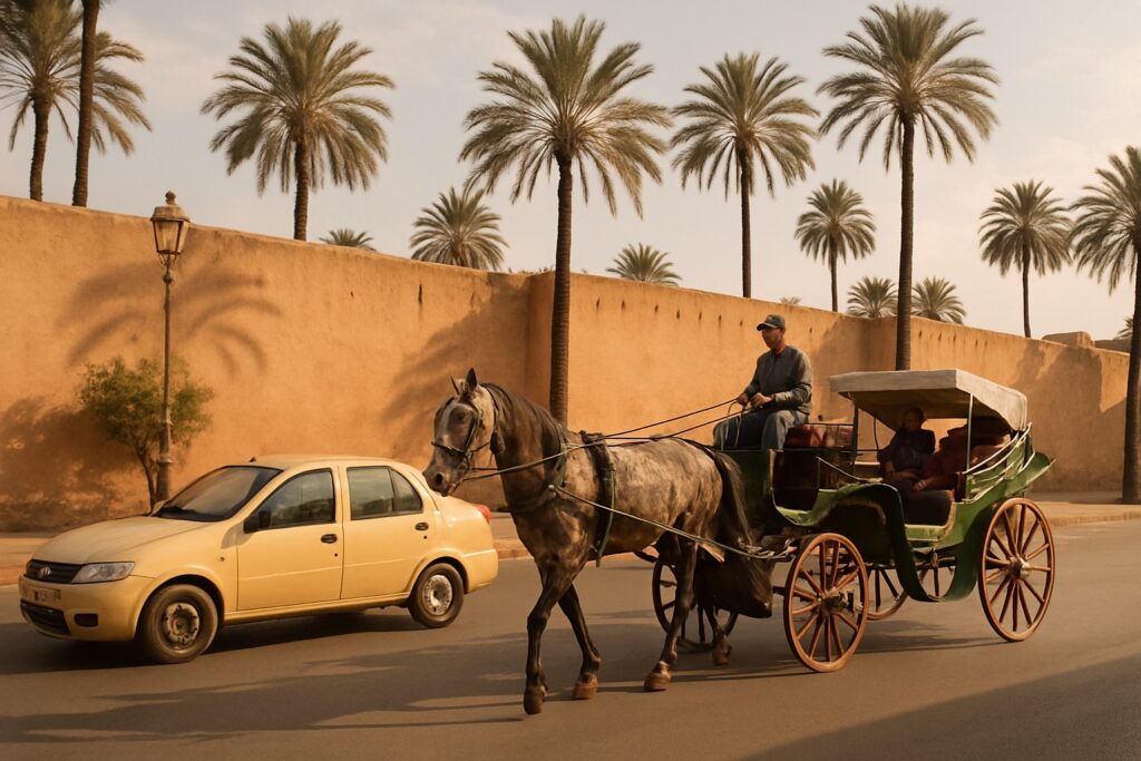 Fortbewegung in Marrakesch (Taxi & Co.)
