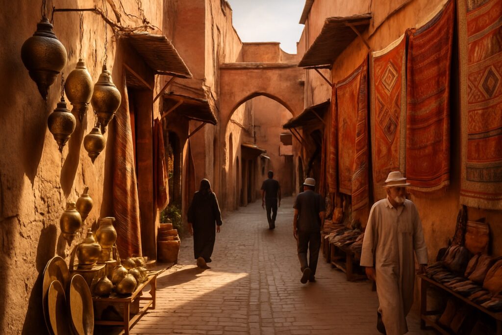 Die Medina von Marrakesch