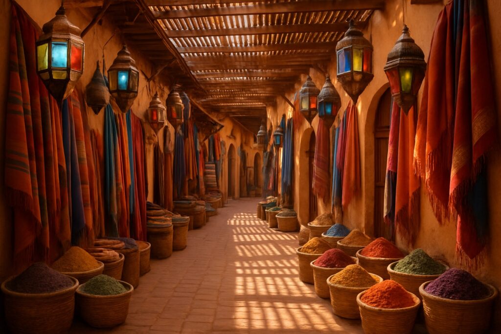 Souks von Marrakesch