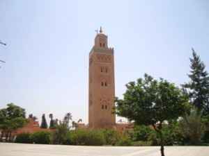 Koutoubia Moschee in Marrakesch