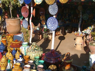Marrakesch Markt Souvenirs