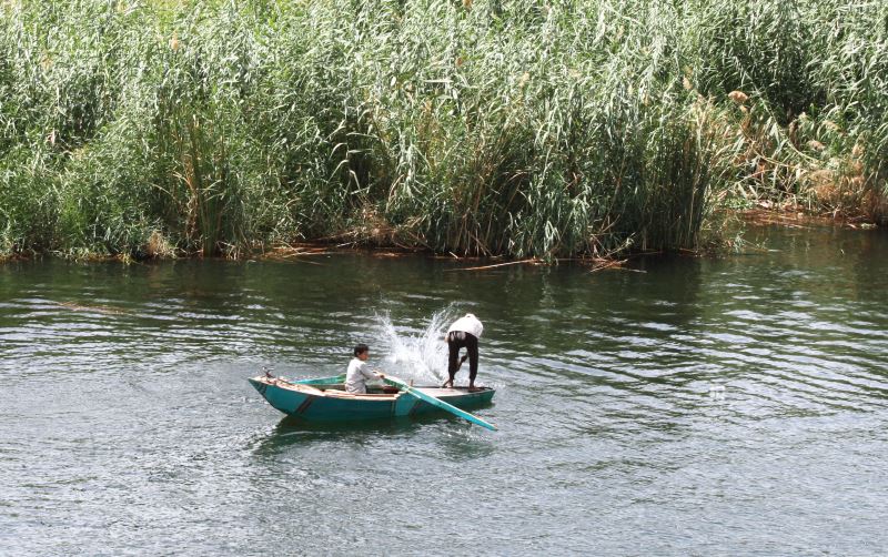 Das Angeln ist sehr beliebt auf Nil und dem Nassersee Das Angeln ist sehr beliebt auf Nil und dem Nassersee