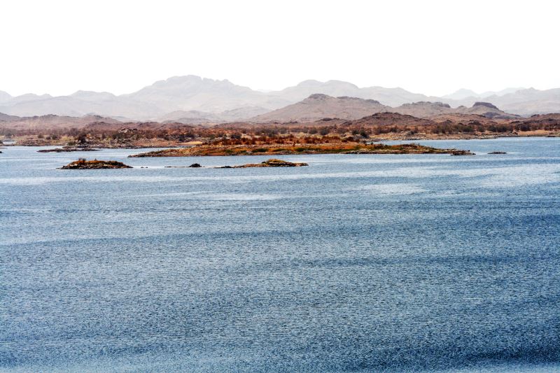 Nassersee - Enstanden durch den Assuan-Staudamm Nassersee - Enstanden durch den Assuan-Staudamm