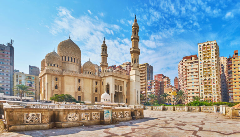 Sidi Yaqut al-Arshi Moschee in Alexandria