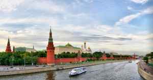 Schiffsverkehr in Moskau
